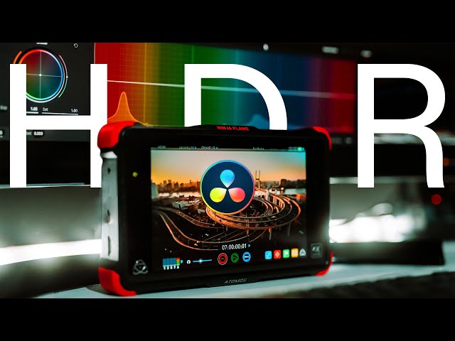 HDR Color Grading On $500 Atomos Ninja Monitors? | DaVinci Resolve 17