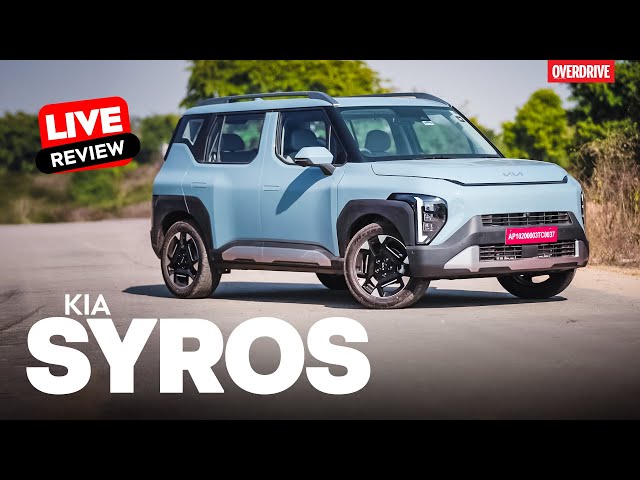 LIVE: Kia Syros First Drive Review | OVERDRIVE