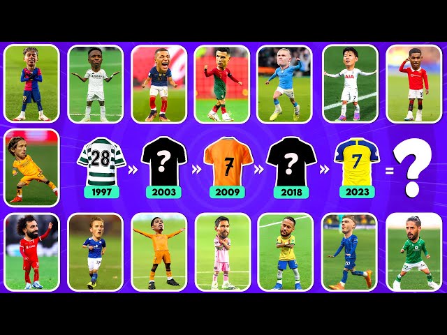 Guess MINI Version 🎶⚽ Guess Football Players by Their Song and Club Transfer | Ronaldo, Messi,