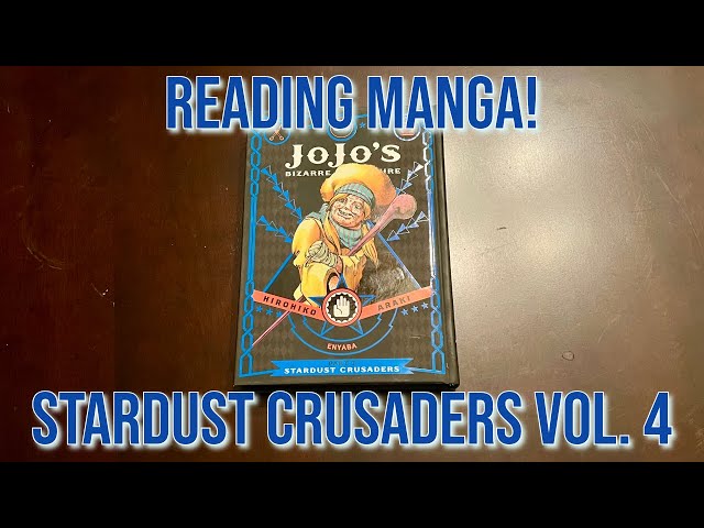 ASMR Reading Manga! JJBA Part 3 Vol 4