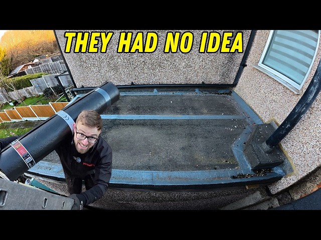 WE SNUCK ONTO A ROOF THEN REPLACED IT FOR FREE