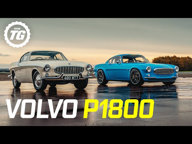 Volvo P1800 Cyan Racing 424bhp/tonne Restomod vs original | Top Gear RETROspective