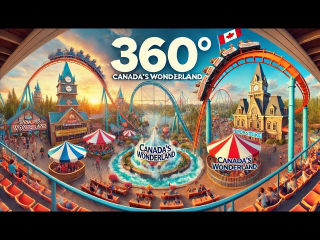 Canada’s Wonderland Thrill Rides in 360° VR | Virtual Vacation