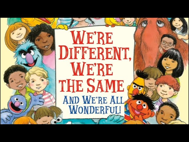 WE’RE DIFFERENT, WE’RE THE SAME | WE’RE ALL WONDERFUL!  | KINDNESS & ACCEPTANCE | #readaloud #esl