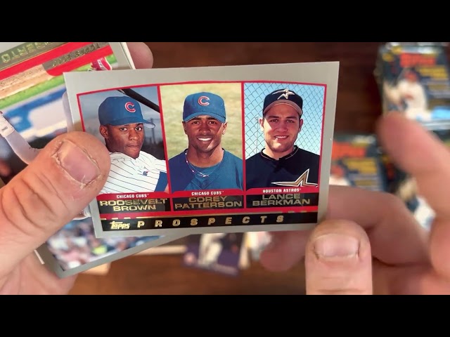 Hobby Box of 2000 Topps Baseball series 1