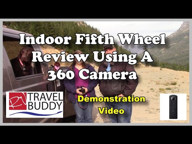 Indoor RV Fifth Wheel Review Using 360 Camera Demo | RV Life | RV Travel Buddy