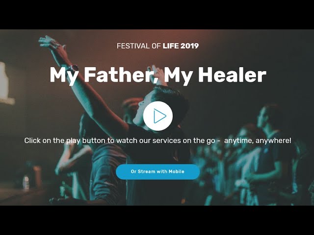 My Father, My Healer - Day 1