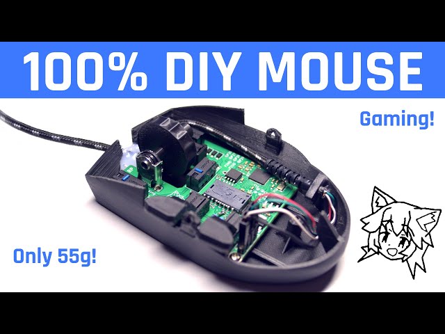 I made a DIY gaming mouse because Logitech's mice keep BREAKING