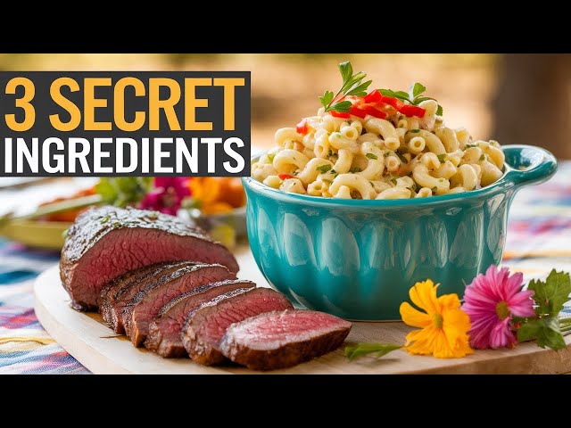 3 Secrets to the BEST Super Bowl Party Macaroni Salad (easy recipe)