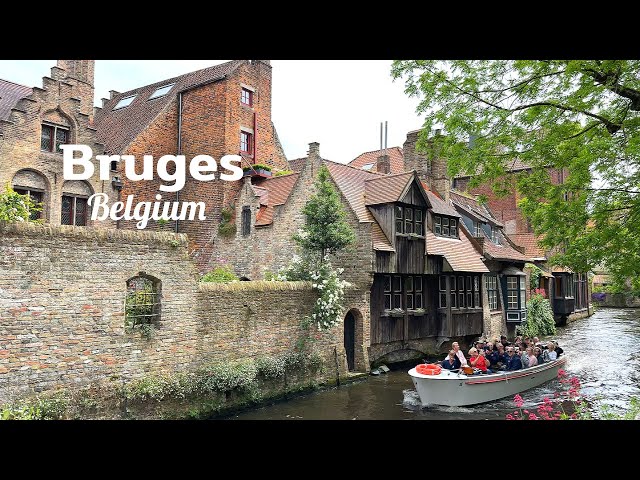 [4K]🇧🇪 Bruges: The Most Enchanting Fairy-Tale City in Belgium💖 2024