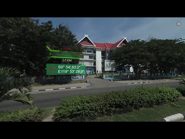 Dokumentasi Video 360 Lokasi Jalan Moh. Yamin  Palu Tahun 2018