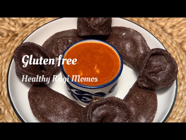 Gluten free No Maida Healthy Ragi Momos Recipe || रागी आटा मोमोज रेसीपी || पनीर मोमोज की रेसीपी