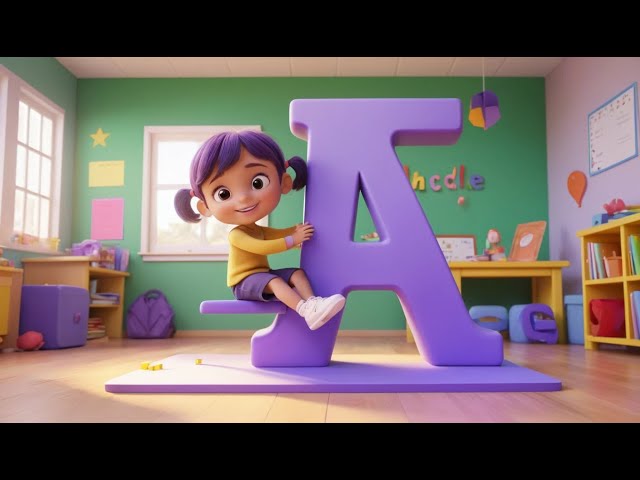 ABC Song | Learn the Alphabet A to Z | Fun Educational Rhyme for Kids