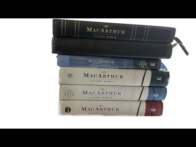 The MacArthur Study Bible An Overview