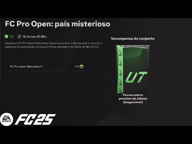 FC Pro Open: mysterious country | ea sports fc 25