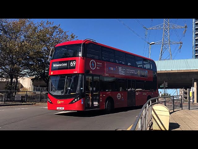 London Buses at Canning Town Station (Ft. DLR Replacement Buses) | 22/10/23