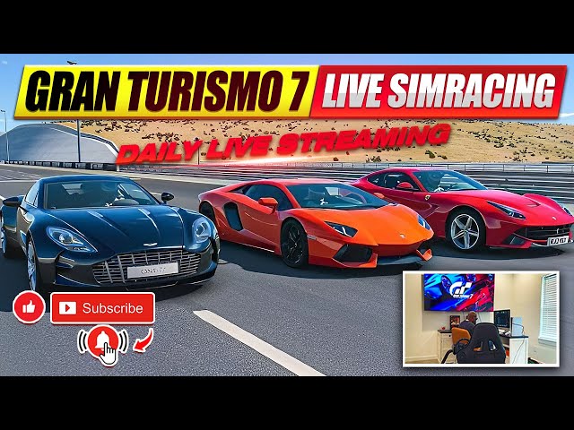 09FEB25 2nd Live: SimRacing Through Gran Turismo 7 on PS5! 🚗💨 Join the High-Speed Action!