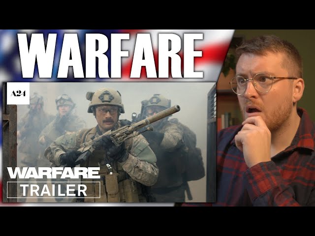 Royal Marine Reacts To Warfare | Official Trailer HD | A24