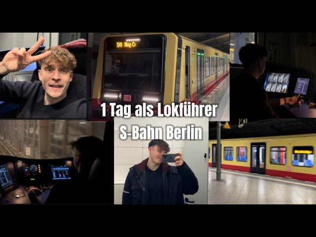 1 Tag als Lokführer l VLOG l S-Bahn Berlin l Nachtschicht auf der Ringbahn