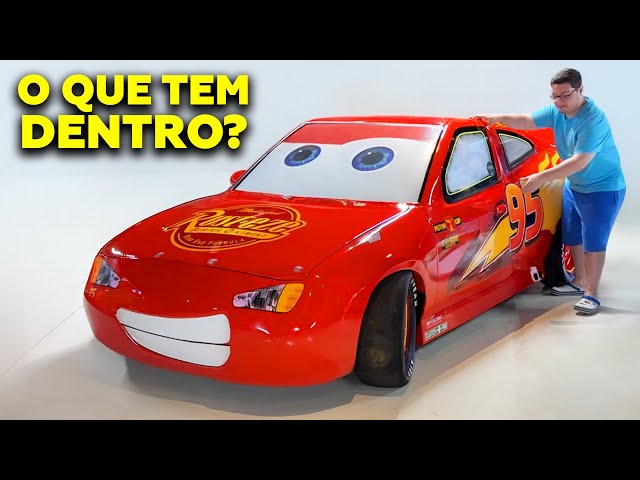 QUE CARRO É O RELÂMPAGO MCQUEEN NA VIDA REAL? ENTREI NELE E DESCOBRI DO FILME CARROS