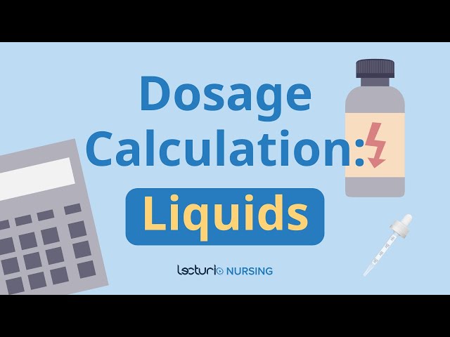 How to Calculate Liquid Medication Dosages Safely 💊