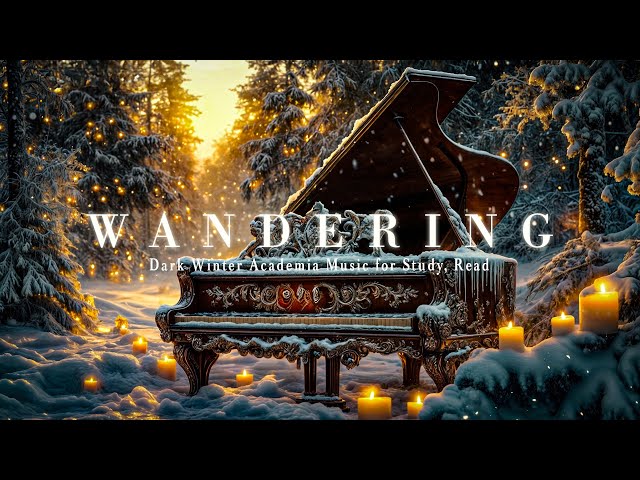 Wandering - Dark Academia Music  【Official Music Video】