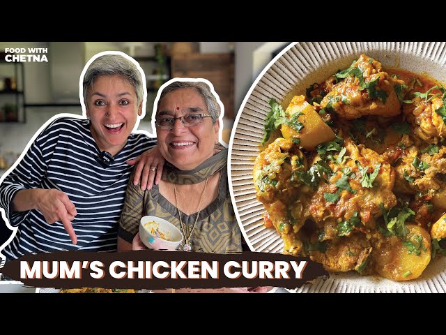 MUMS CHICKEN CURRY RECIPE | Ultimate comfort food | Easy Chicken curry | Food with Chetna