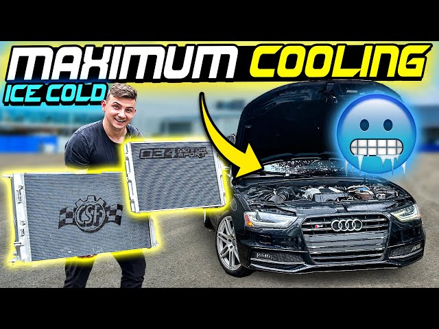 UNLOCK HORSEPOWER BY INSTALLING THIS COOLING SYSTEM ON YOUR SUPERCHARGED AUDI