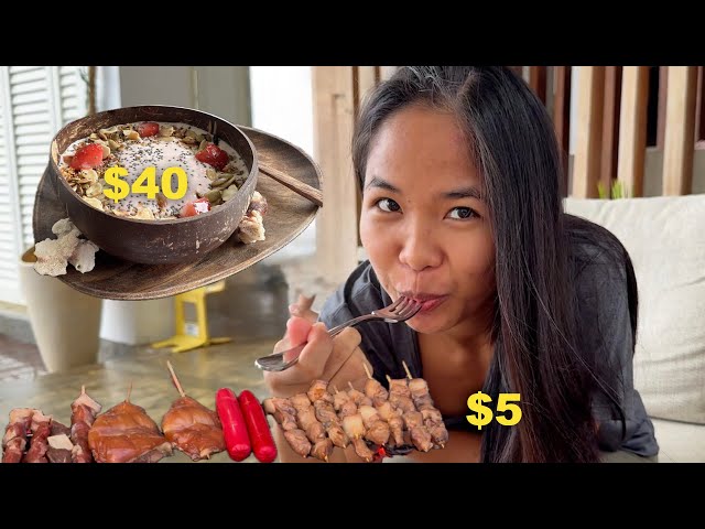 $40 Meal vs $5 Meal in the Philippines