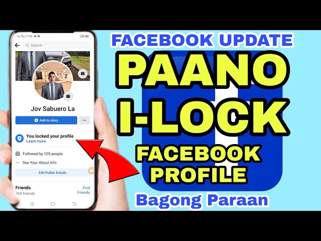 Paano I-LOCK ang FACEBOOK PROFILE | Bagong Paraan | How to LOCK FACEBOOK PROFILE | JOVTV