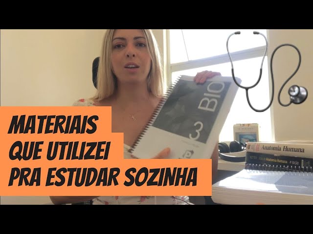 MATERIAIS QUE UTILIZEI PRA ESTUDAR SOZINHA EM CASA E PASSAR EM MEDICINA PELO ENEM📚 Tour mesa estudo