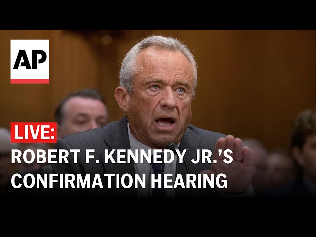 LIVE: RFK Jr.’s confirmation hearing for health secretary resumes