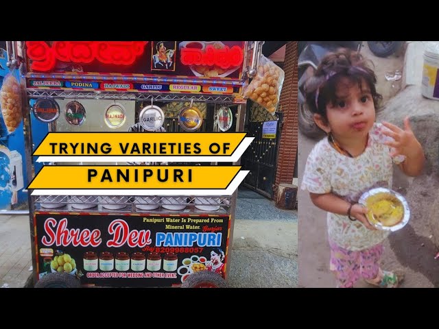 Tried Different Varieties of Panipuri With my Family | Whitefield | Bengaluru