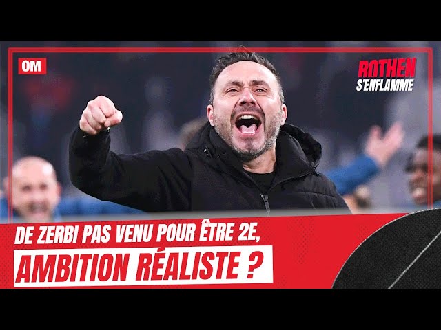 OM : De Zerbi pas venu pour être 2e, son ambition est-elle réaliste ?