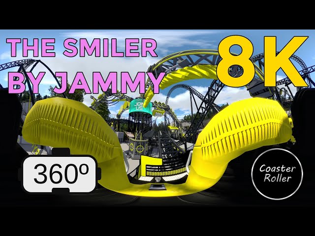 360 VR 8K Roller Coaster with Ambisonic HLS - THE SMILER BY JAMMY