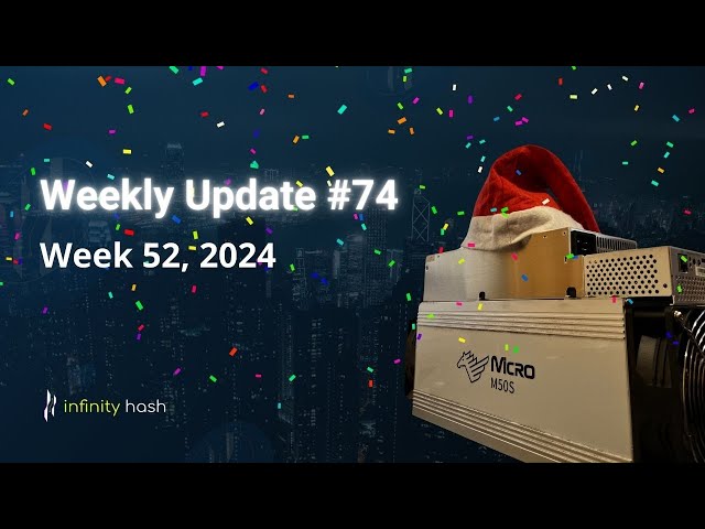 Weekly Update #74, Week 52, 2024