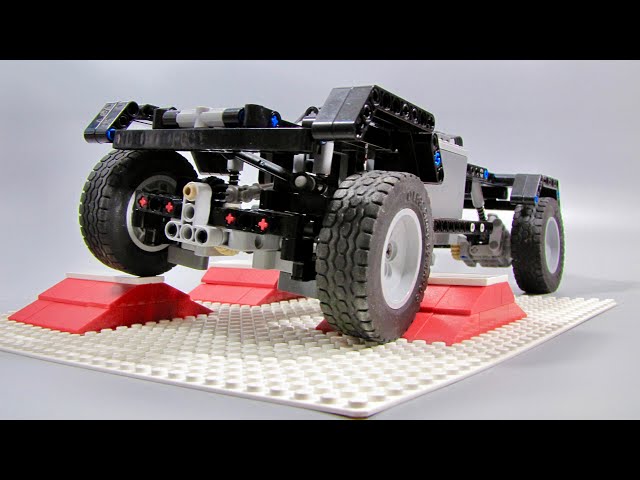 Building and Testing a LEGO RC 4x4 Chassis