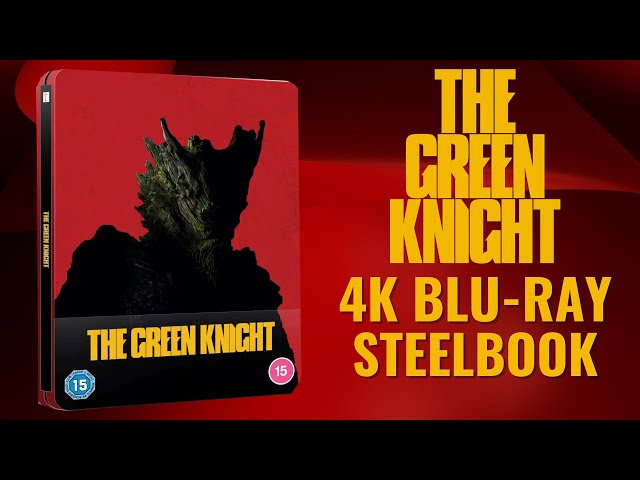 The Green Knight 4K Ultra HD + Blu-ray Steelbook Unwrapping