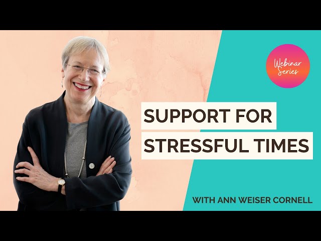 Support for Stressful Times Oct 19 2021