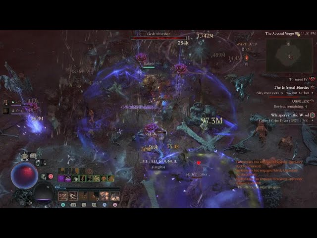 Rain of arrows season 7 Diablo IV