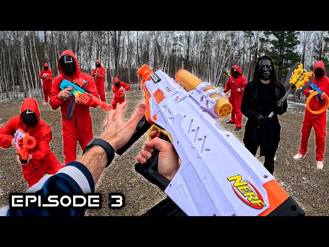 The NERF SQUID GAMES | EPISODE 3!