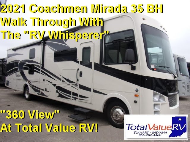 2021 Coachmen Mirada 35 BH "360 Video" Walk thru with the "RV Whisperer" at Total Value RV!