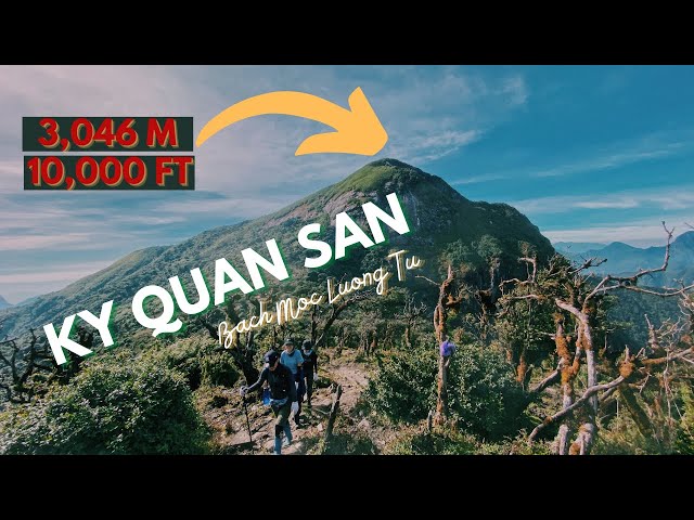 Climbing one of VIETNAM's HIGHEST Peaks - KY QUAN SAN | Bach Moc Luong Tu