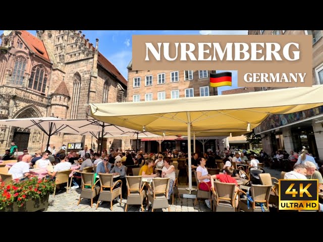 4K Ultra HD Walking Tour of Nuremberg, Germany – Historic Landmarks, Medieval Charm & Modern Vibes