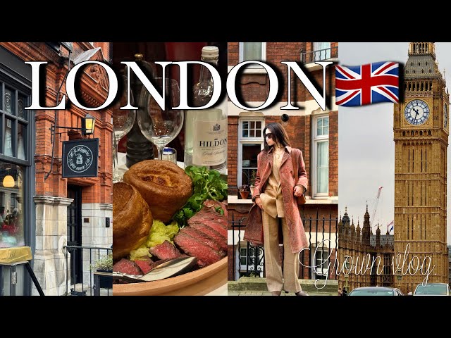 UK trip vlog🇬🇧Best Things To Do in London! Trending shop, Afternoon Tea, Christmas  |Travel Guide