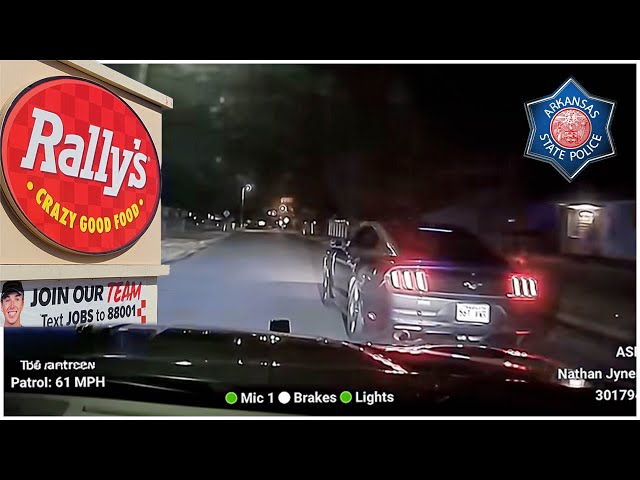 Arkansas State Police F***S w/ wrong ECO BOOST Mustang, gets GAPPED & Loses DINNER!