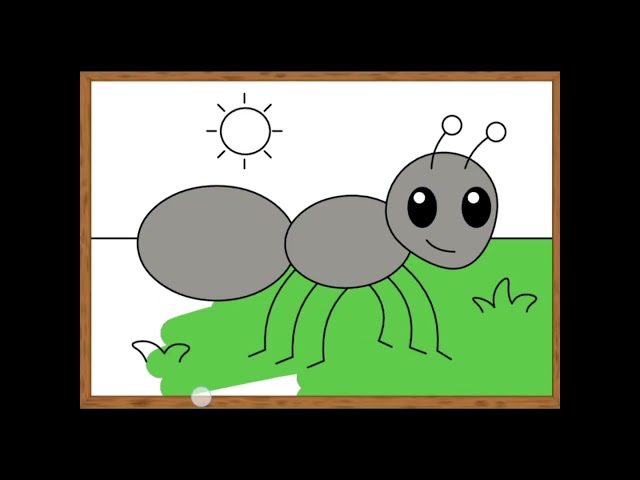 Ant 🐜🐜🐜 #shorts #drawing #trending #viral #animal @sunshines143