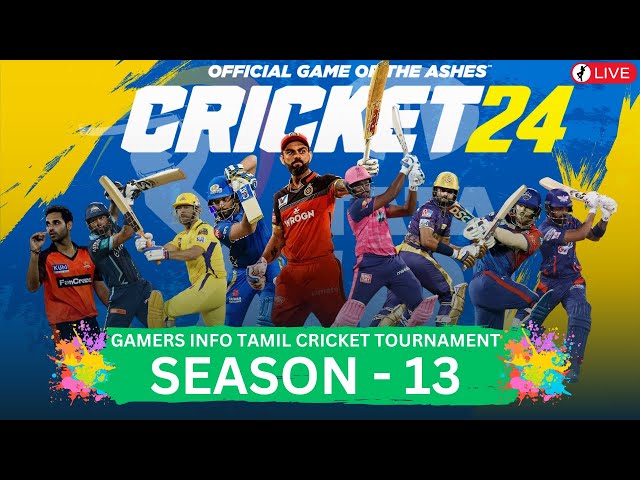 Gamers Info Tamil Premier League Season 13 Playoffs and Finals Watch now