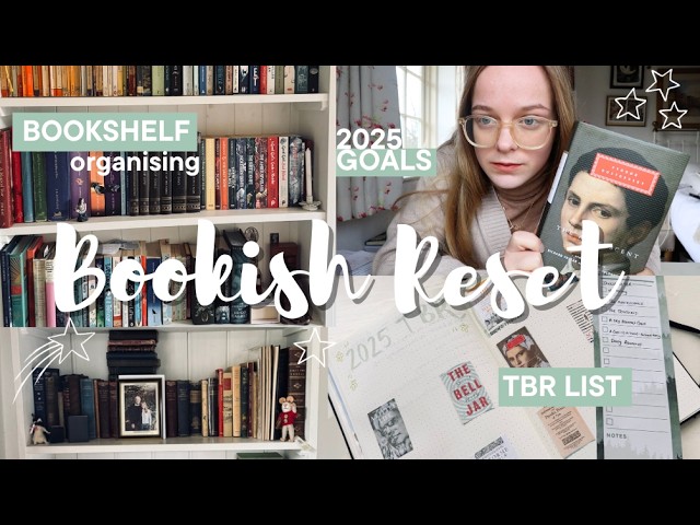 bookish reset & bookshelf reorganise