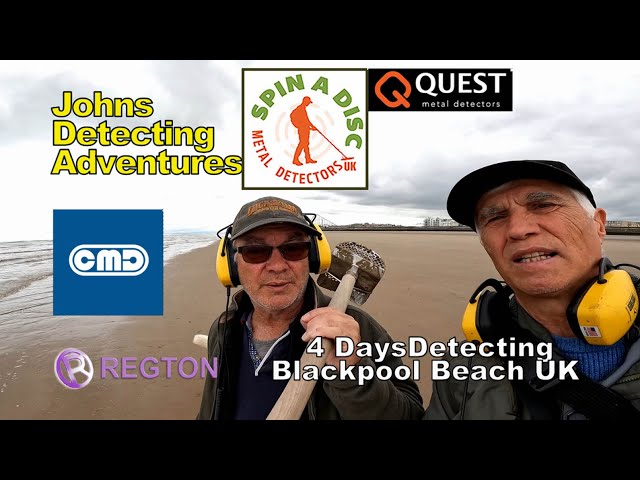 What did we Find on Blackpool Beach UK? Minelab Manticore & QUEST 35 & 80